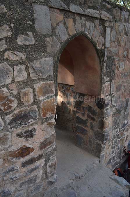 Monuments: Agrasen ki Baoli, New Delhi (India) - The entrance (from interior) of Agrasen Ki Baoli at Hailey Road near Connaught Place, New Delhi. by Anil Sharma Photography