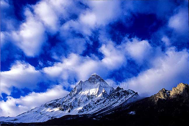 Nature-  Shivling Peak - Shiv Ling Peak at Tapovan in Western Himalayas, Uttarakhand, India. by Anil Sharma Photography