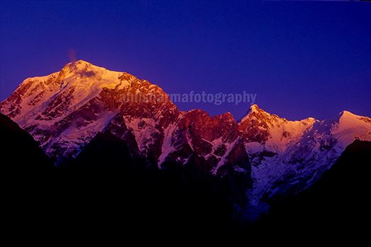Kinnaur Kailash in Kinnaur District of Himachal Pradesh, India.